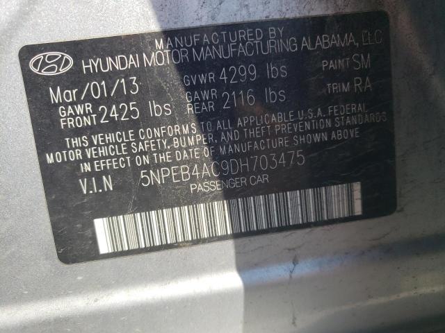 Продажа на аукционе авто 2013 Hyundai Sonata, vin: 5NPEB4AC9DH703475, номер лота: 68283025