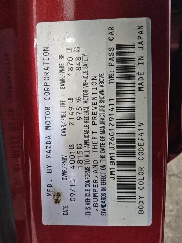 Aukcja sprzedaży 2016 Mazda 3, vin: JM1BM1U76G1291411, numer aukcji: 70878925