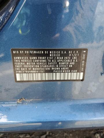 Aukcja sprzedaży 2021 Volkswagen Jetta, vin: 3VWC57BU6MM041157, numer aukcji: 68677145