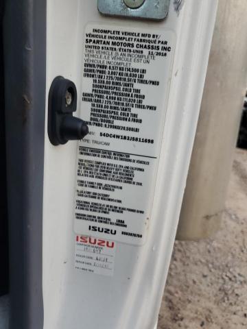 68253475 :رقم المزاد ، 54DC4W1B3JS811698 vin ، 2018 Isuzu Npr Hd مزاد بيع