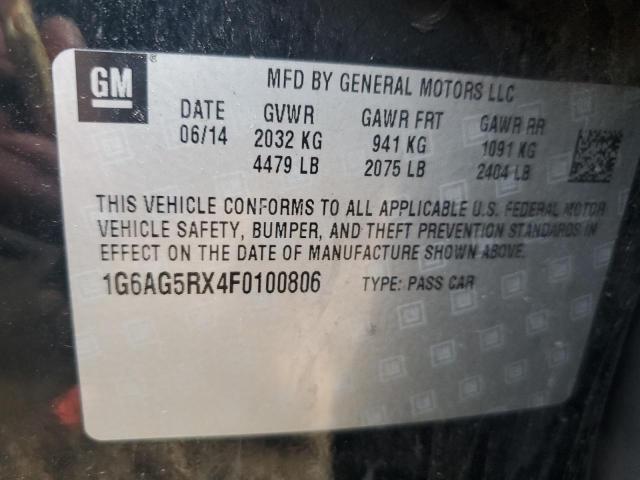 Продаж на аукціоні авто 2015 Cadillac Ats, vin: 1G6AG5RX4F0100806, номер лоту: 71004175