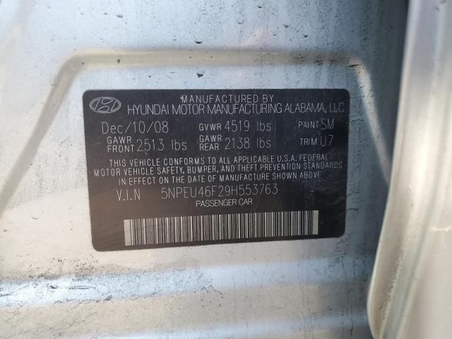 Продажа на аукционе авто 2009 Hyundai Sonata, vin: 5NPEU46F29H553763, номер лота: 67830575