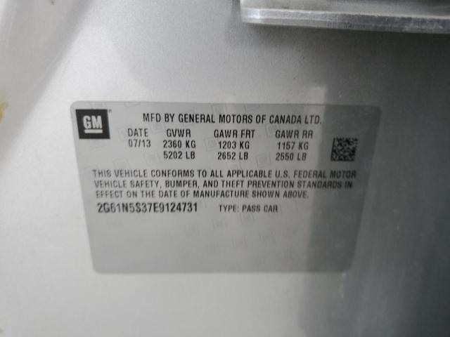 Aukcja sprzedaży 2014 Cadillac Xts, vin: 2G61N5S37E9124731, numer aukcji: 70272765