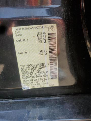 69024485 :رقم المزاد ، 1N4AL3AP3DN587673 vin ، 2013 Nissan Altima مزاد بيع