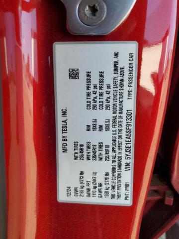 Aukcja sprzedaży 2025 Tesla Model 3, vin: 5YJ3E1EA5SF913301, numer aukcji: 67687375