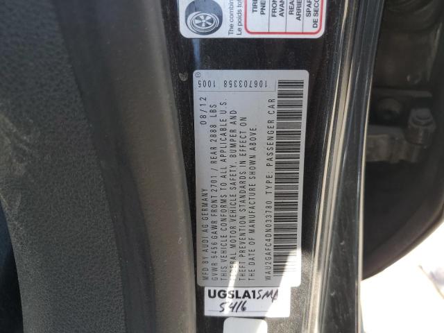 2013 Audi A7 Prestig მანქანა იყიდება აუქციონზე, vin: WAU2GAFC4DN033780, აუქციონის ნომერი: 70216555