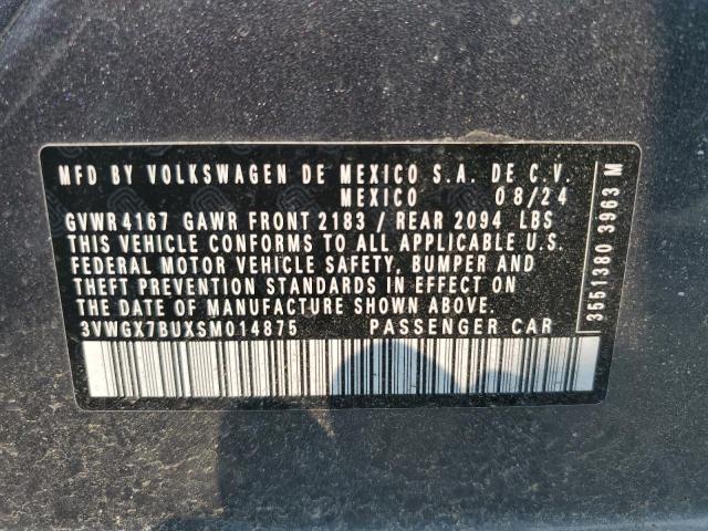 65965995 :رقم المزاد ، 3VWGX7BUXSM014875 vin ، 2025 Volkswagen Jetta مزاد بيع
