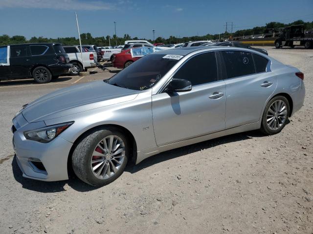 2018 Infiniti Q50 Luxe მანქანა იყიდება აუქციონზე, vin: JN1EV7AP6JM350970, აუქციონის ნომერი: 68346385