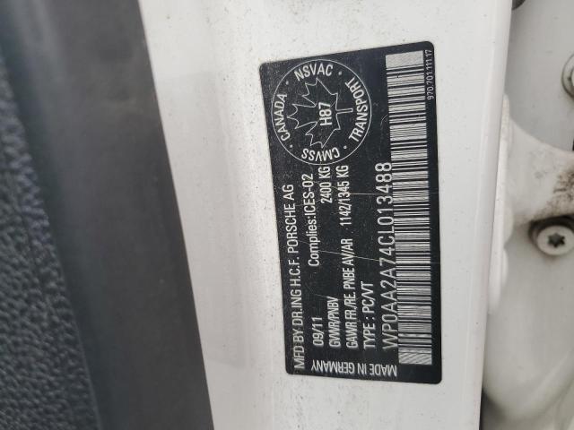 Aukcja sprzedaży 2012 Porsche Panamera 2, vin: WP0AA2A74CL013488, numer aukcji: 65691715