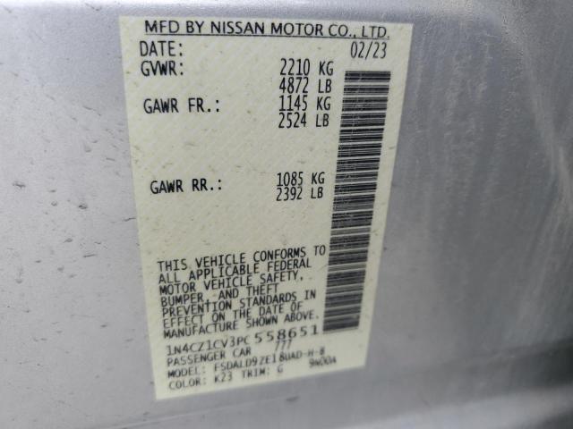 Aukcja sprzedaży 2023 Nissan Leaf, vin: 1N4CZ1CV3PC558651, numer aukcji: 69411925