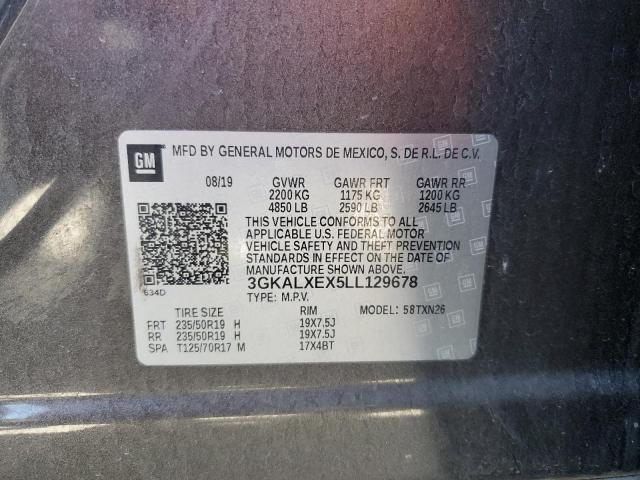 Aukcja sprzedaży 2020 Gmc Terrain De, vin: 3GKALXEX5LL129678, numer aukcji: 68304155