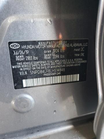 Продажа на аукционе авто 2020 Hyundai Elantra, vin: 5NPD84LF8LH514848, номер лота: 68864055