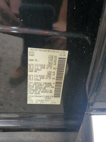 Продажа на аукционе авто 2017 Nissan Murano S, vin: 5N1AZ2MGXHN118659, номер лота: 68103705