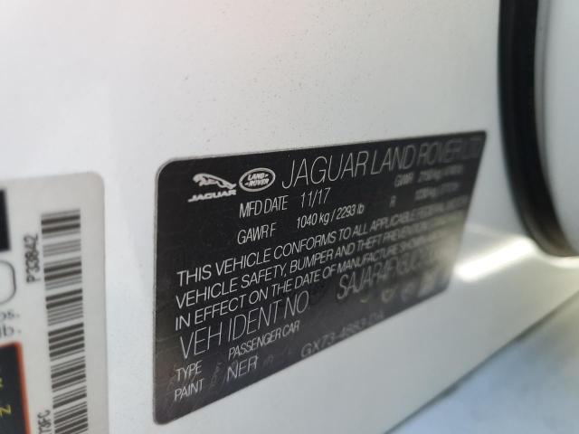 2018 Jaguar Xe მანქანა იყიდება აუქციონზე, vin: SAJAR4FX8JCP33842, აუქციონის ნომერი: 68106195