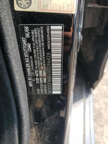 67429785 :رقم المزاد ، WDDGF8BBXAR096426 vin ، 2010 Mercedes-benz C 300 4mat مزاد بيع