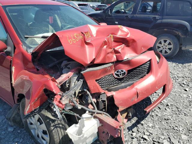 2009 Toyota Corolla მანქანა იყიდება აუქციონზე, vin: 2T1BU40E29C188748, აუქციონის ნომერი: 66811605