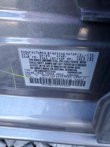 Aukcja sprzedaży 2023 Nissan Sentra, vin: 3N1AB8CV6PY273144, numer aukcji: 70422495