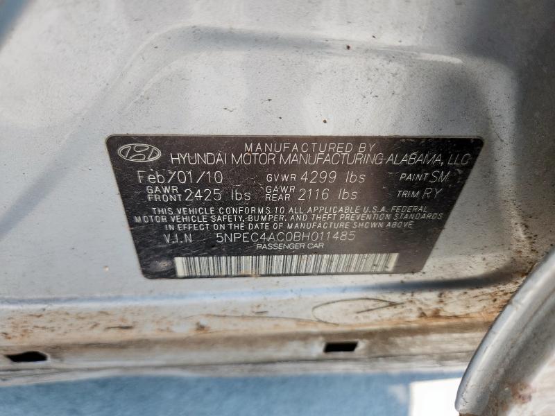 Продаж на аукціоні авто 2011 Hyundai Sonata Se, vin: 5NPEC4AC0BH011485, номер лоту: 70230695