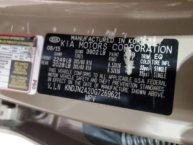 Aukcja sprzedaży 2016 Kia Soul, vin: KNDJN2A20G7269621, numer aukcji: 67183825
