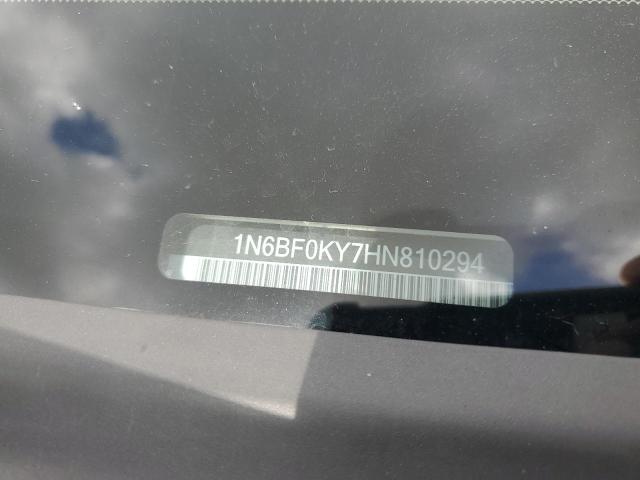 Продажа на аукционе авто 2017 Nissan Nv 1500 S, vin: 1N6BF0KY7HN810294, номер лота: 67802505