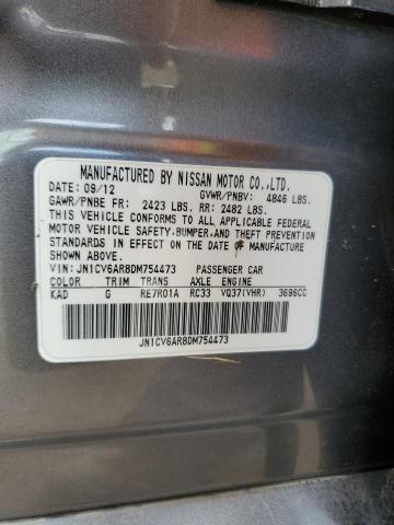 70046145 :رقم المزاد ، JN1CV6AR8DM754473 vin ، 2013 Infiniti G37 مزاد بيع