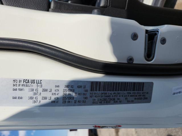 Aukcja sprzedaży 2018 Jeep Compass La, vin: 3C4NJDBB2JT394386, numer aukcji: 69868705