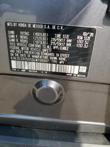 Aukcja sprzedaży 2020 Honda Hr-v Ex, vin: 3CZRU5H55LM706997, numer aukcji: 69126635