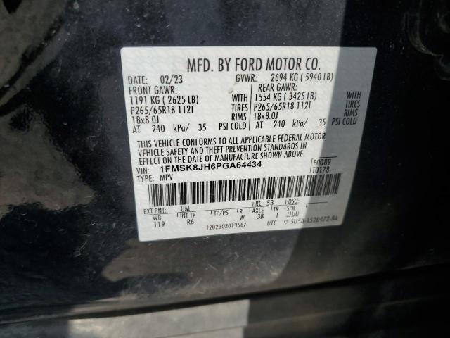 Aukcja sprzedaży 2023 Ford Explorer T, vin: 1FMSK8JH6PGA64434, numer aukcji: 67653515
