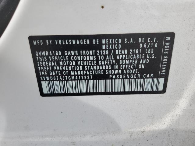 Продаж на аукціоні авто 2019 Volkswagen Jetta, vin: 3VWD67AJ7GM412937, номер лоту: 70304385
