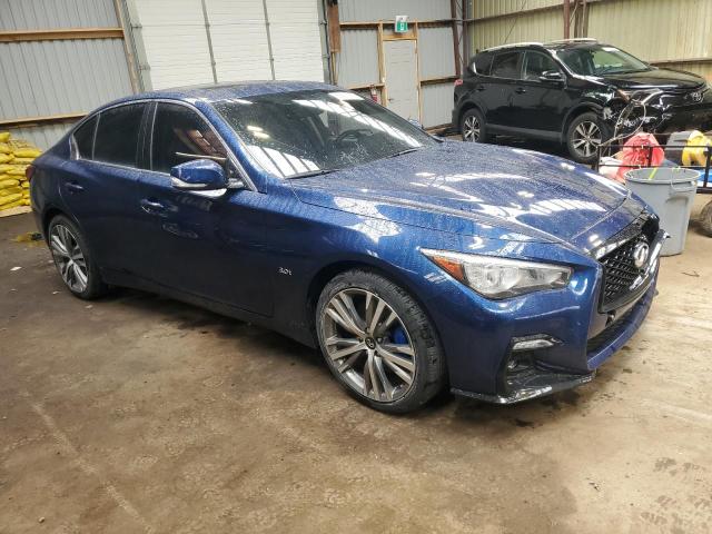 2018 Infiniti Q50 Luxe მანქანა იყიდება აუქციონზე, vin: JN1EV7AR0JM611897, აუქციონის ნომერი: 68897135