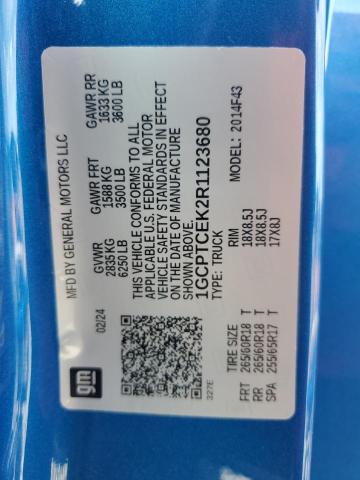 Продаж на аукціоні авто 2024 Chevrolet Colorado L, vin: 1GCPTCEK2R1123680, номер лоту: 67122085