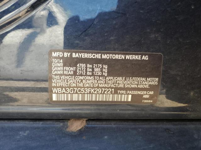 Продажа на аукционе авто 2015 Bmw 328 Xi, vin: WBA3G7C53FK297221, номер лота: 68935055