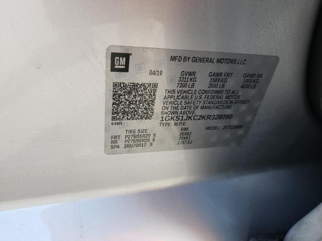 Aukcja sprzedaży 2019 Gmc Yukon Xl, vin: 1GKS1JKC2KR328090, numer aukcji: 70092115