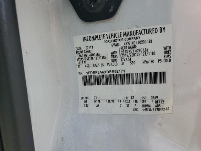74495525 :رقم المزاد ، 1FDRF3A6XDEB92171 vin ، 2013 Ford F350 Super مزاد بيع