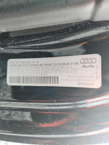 Продажа на аукционе авто 2011 Audi S5 Premium, vin: WAUCGAFH5BN005810, номер лота: 69708845