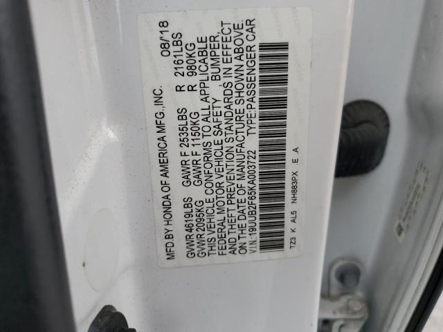 Продажа на аукционе авто 2019 Acura Tlx, vin: 19UUB2F65KA003722, номер лота: 67118425