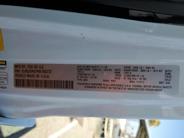 Aukcja sprzedaży 2024 Jeep Wrangler, vin: 1C4RJXR67RW155272, numer aukcji: 69283825