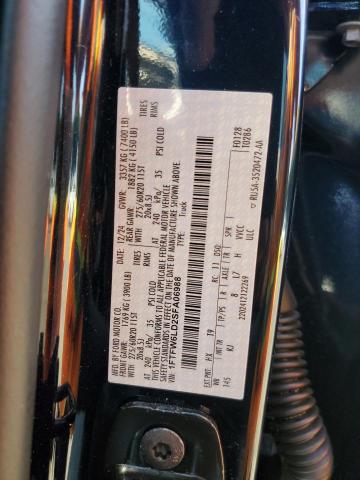68246245 :رقم المزاد ، 1FTFW6LD2SFA06988 vin ، 2025 Ford F150 King مزاد بيع