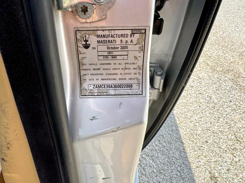 Продаж на аукціоні авто 2006 Maserati Quattropor, vin: ZAMCE39A360022008, номер лоту: 70429715