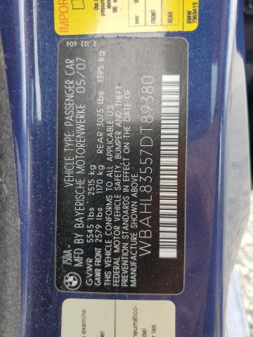 Продаж на аукціоні авто 2007 Bmw Alpina B7, vin: WBAHL83557DT89380, номер лоту: 69504605