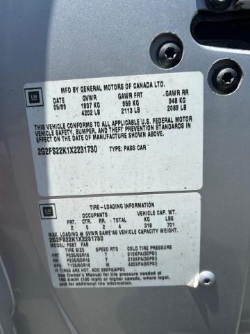 Продажа на аукционе авто 1999 Pontiac Firebird, vin: 2G2FS22K1X2231730, номер лота: 69465915