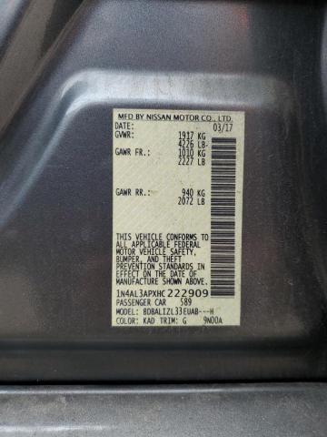 Продажа на аукционе авто 2017 Nissan Altima, vin: 1N4AL3APXHC222909, номер лота: 67162775