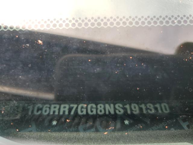 2022 Ram 1500 Classic Slt მანქანა იყიდება აუქციონზე, vin: 1C6RR7GG8NS191310, აუქციონის ნომერი: 70516205