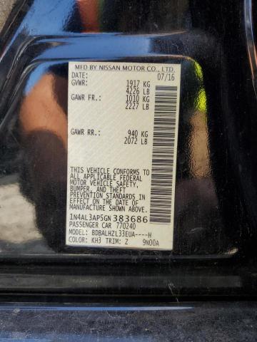 Aukcja sprzedaży 2016 Nissan Altima, vin: 1N4AL3AP5GN383686, numer aukcji: 70892875