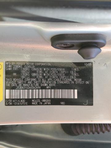 Продажа на аукционе авто 2006 Lexus Rx, vin: JTJGA31U260062696, номер лота: 70649285