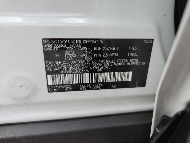 Auction sale of the 2023 Toyota Rav4, vin: JTME6RFV5PD547246, lot number: 68786565