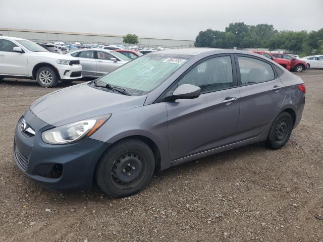68647855 :رقم المزاد ، KMHCT4AEXEU605533 vin ، 2014 Hyundai Accent Gls مزاد بيع