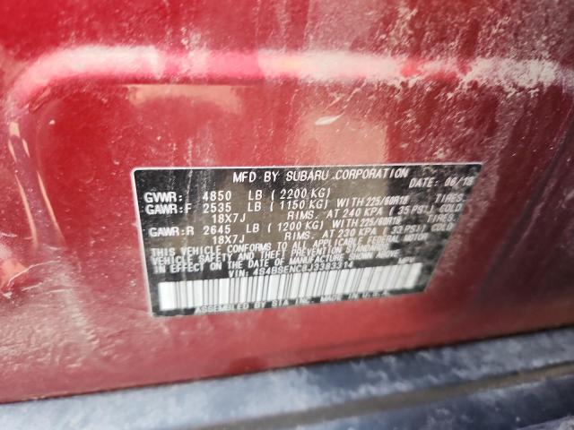 68471645 :رقم المزاد ، 4S4BSENC8J3383314 vin ، 2018 Subaru Outback مزاد بيع