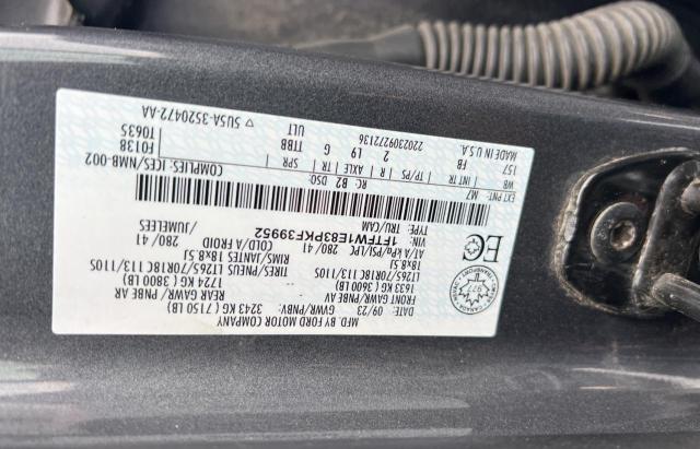 69857775 :رقم المزاد ، 1FTFW1E83PKF39952 vin ، 2023 Ford F150 Super مزاد بيع