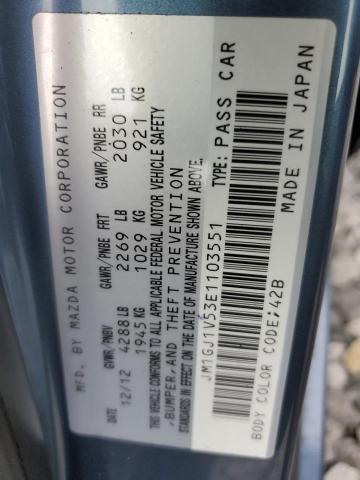 69559235 :رقم المزاد ، JM1GJ1V53E1103551 vin ، 2014 Mazda 6 مزاد بيع